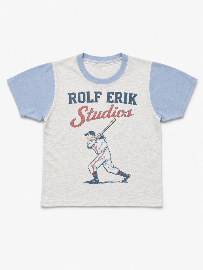 Baseball T-Shirt, front view — Rolf Erik Studios