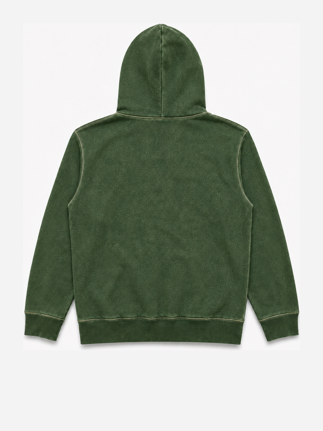 Fish Hoodie, back view — Rolf Erik Studios