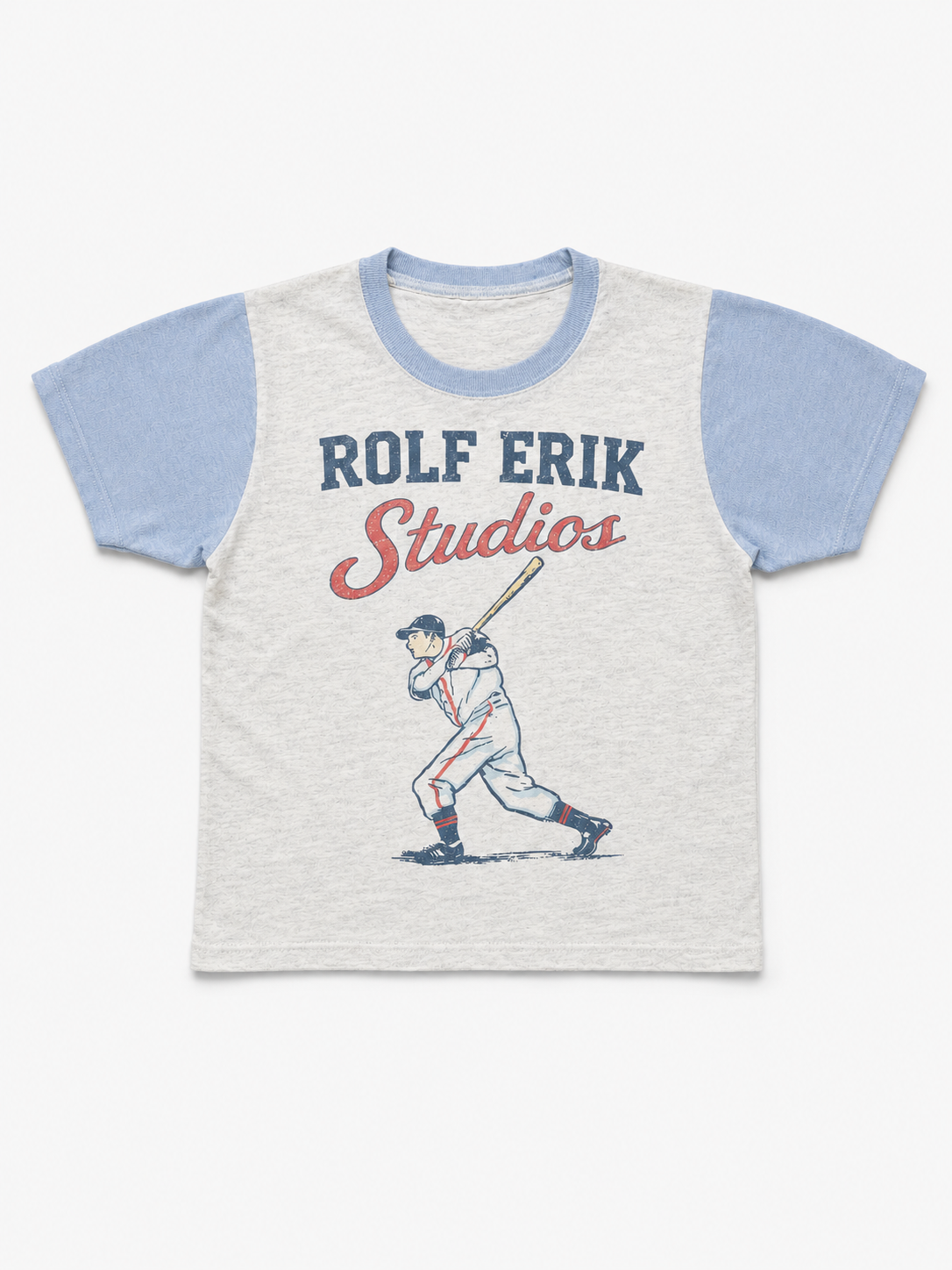 Baseball T-Shirt, front view — Rolf Erik Studios