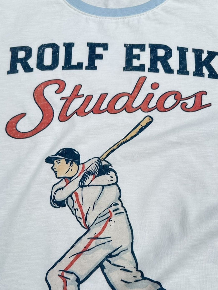 Baseball T-Shirt – tryckdetalj
